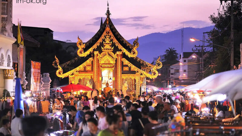 ตลาดกลางคืนที่ดีที่สุดในเชียงใหม่