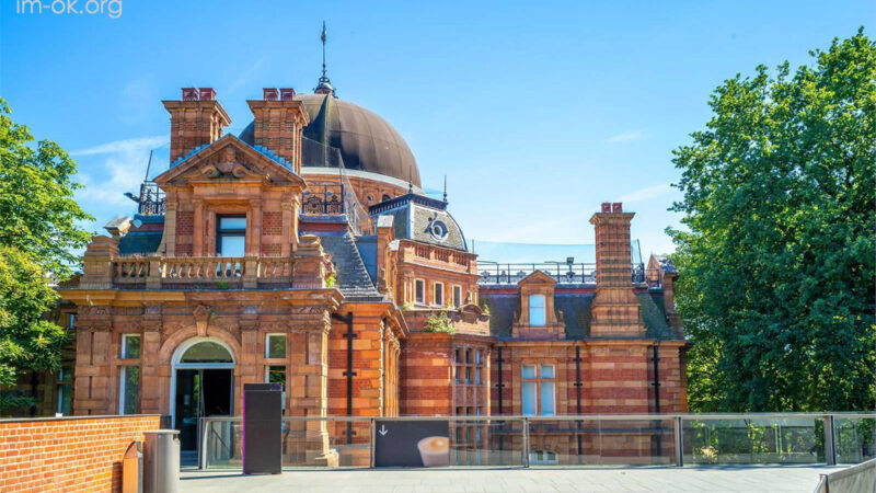 Royal Observatory Greenwich สัมผัสเส้นเวลา ศูนย์กลางของโลก
