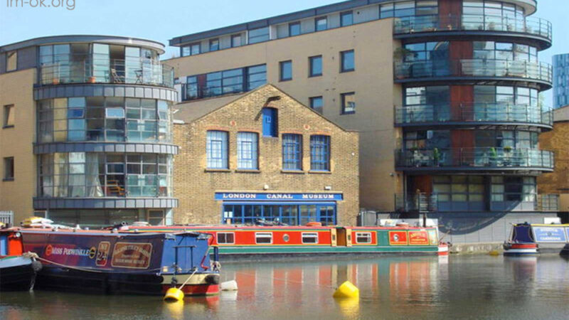 London Canal Museum บันทึกเส้นทางน้ำ ในประวัติศาสตร์