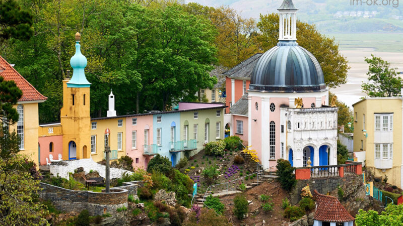 Portmeirion หมู่บ้านแห่งความฝันในเวลส์