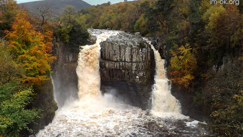 High Force Waterfall น้ำตกอันยิ่งใหญ่ กลางธรรมชาติ