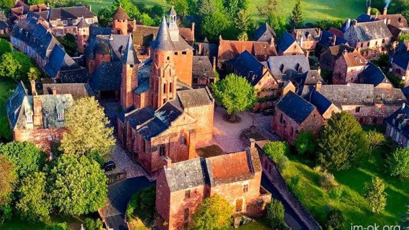 Collonges la Rouge หมู่บ้านสีแดง แห่งดินแดนลิมูแซง