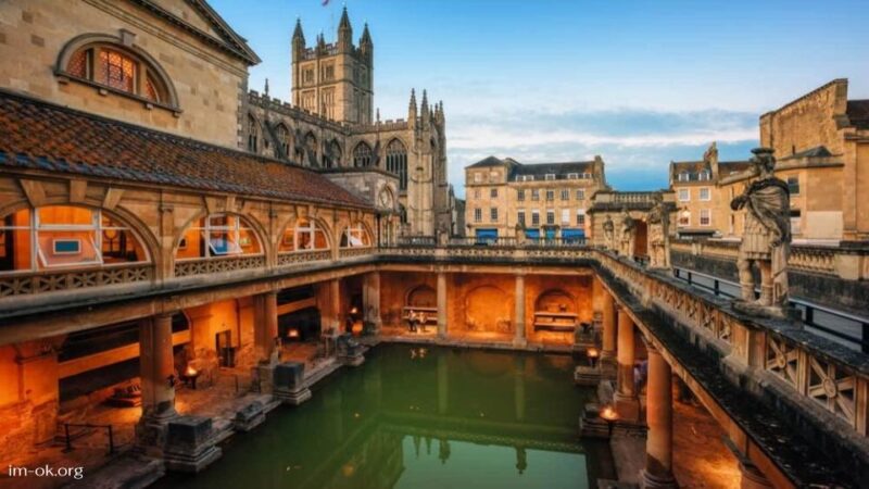The Roman Baths ประตูสู่โลกโบราณใจกลางเมืองบาธ