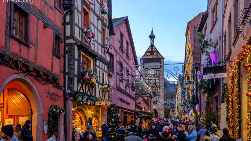Riquewihr เมืองเล็ก ๆ ที่ตั้งอยู่ในแคว้นแอลซาส