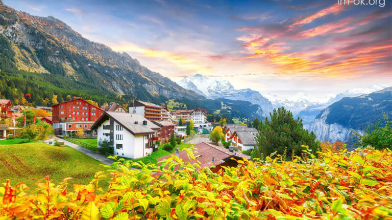 Wengen หมู่บ้านบนภูเขาเล็ก ๆ แคว้นเบิร์น