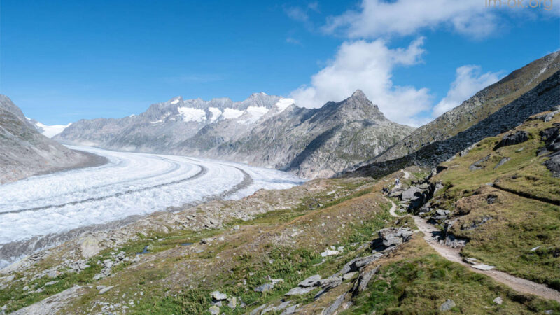 Aletsch Glacier ธารน้ำแข็งที่ยิ่งใหญ่ที่สุด ในเทือกเขาแอลป์