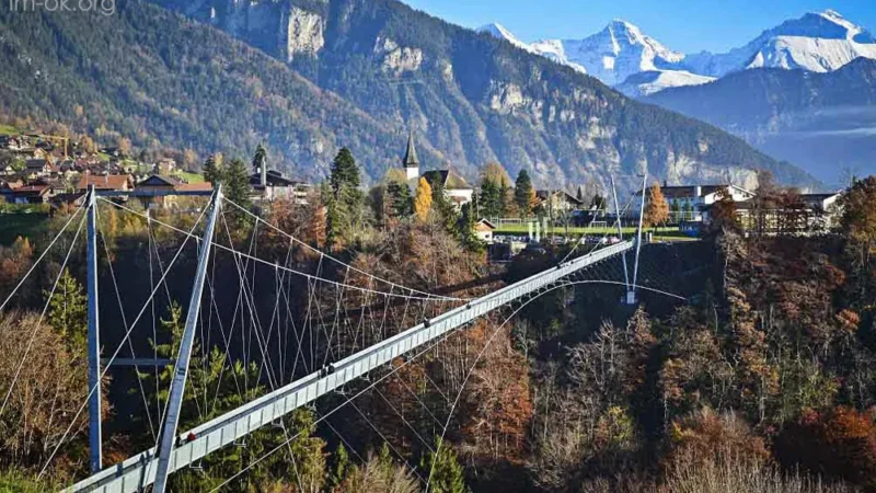 Sigriswil Panorama Bridge สะพานแขวนวิวอลังการ