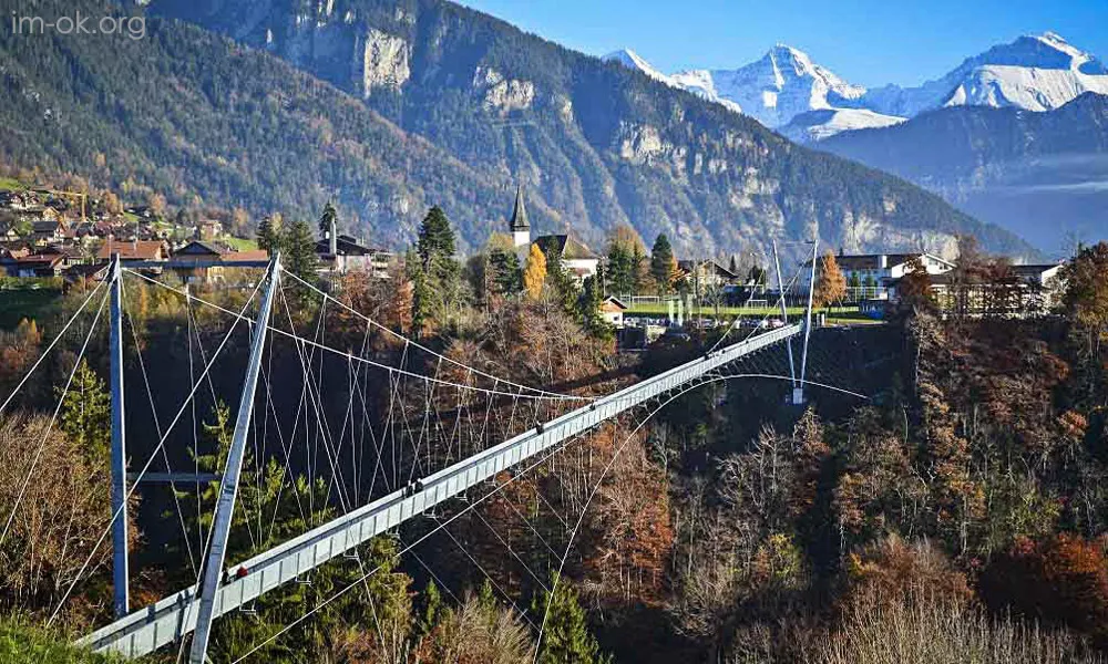 Sigriswil Panorama Bridge สะพานแขวนวิวอลังการ