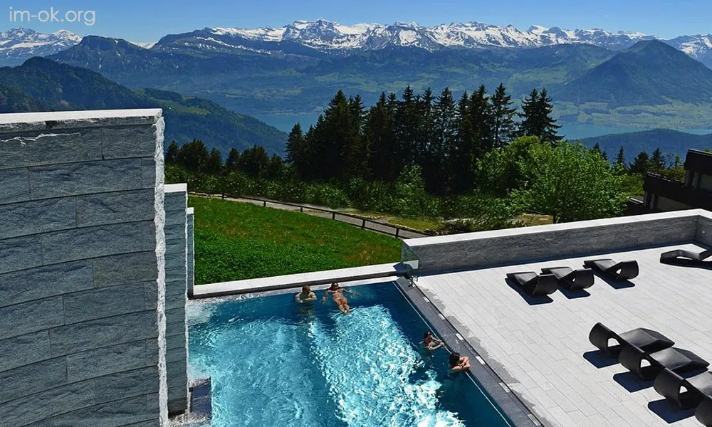 Rigi Kaltbad หมู่บ้านออนเซ็นกลางภูเขา